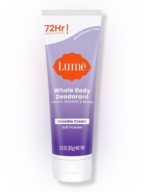 Lume Whole Body Deodorant Invisible Cream - Lavender Sage- For 1